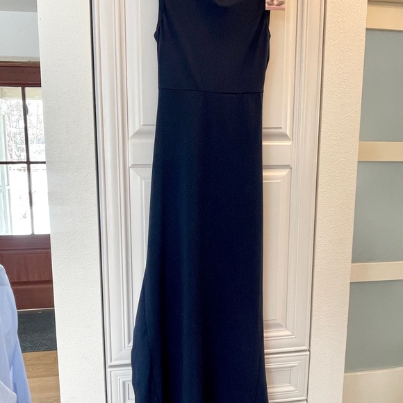 HALARA MAXI DRESS (1112). SZ M. NAVY. NWT. - Picture 2 of 3
